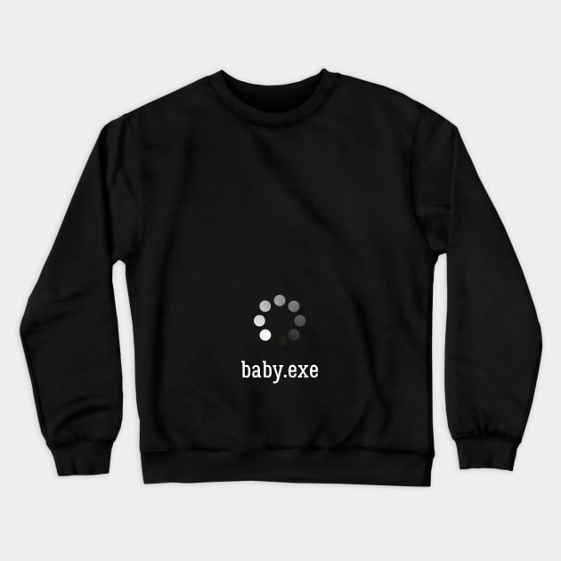 pregnancy pregnant baby Crewneck Sweatshirt by SplashDesign